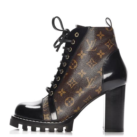 black louis vuitton boots.